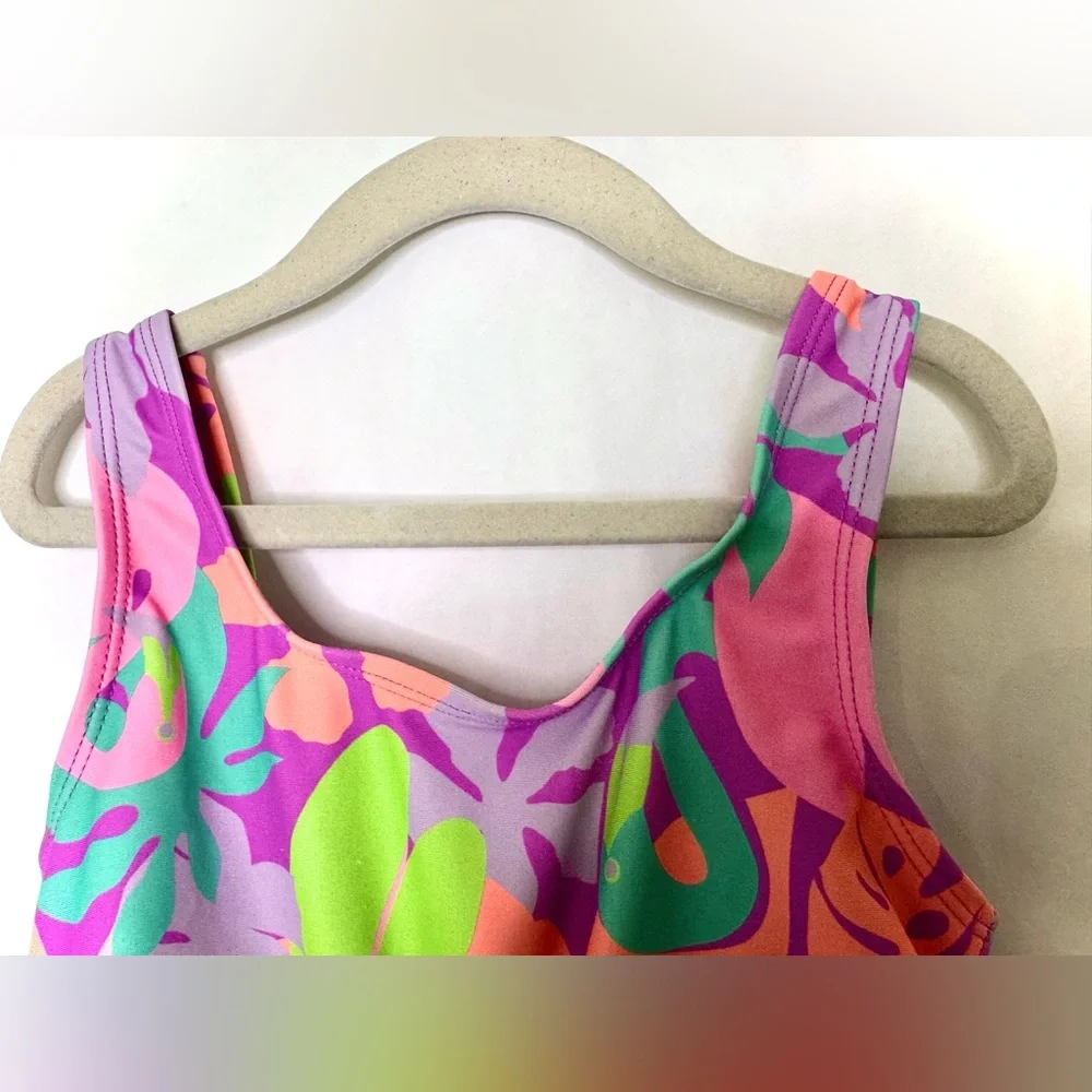 Tropical Flamingo One Piece Swimsuit - Picture 14 of 14